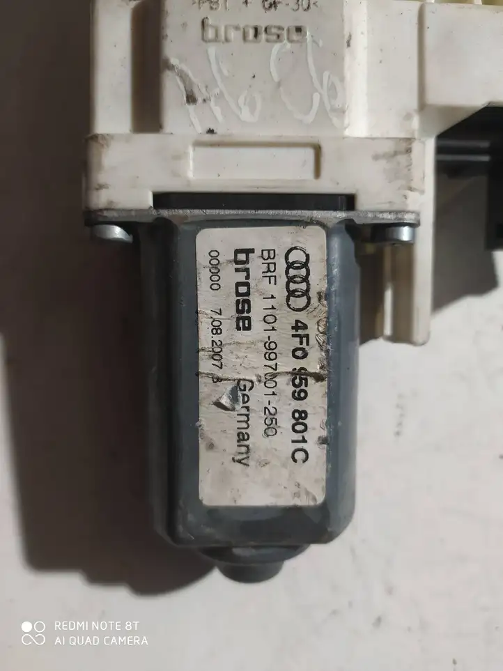 Audi A6 S6 C6 4F (2004 - 2008) 4F0959801C Стеклоподъемник задней двери — фото 2