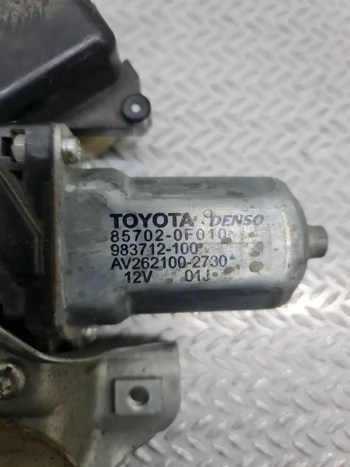 Toyota Yaris (2005 - 2009) 857020F010 Электростеклоподъемник передний (комплект) — фото 2