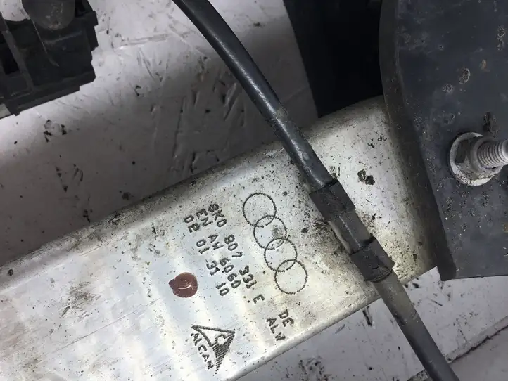 Audi A4 S4 B8 8K (2007 - 2011) 8K0807331E Усилитель заднего бампера — фото 7