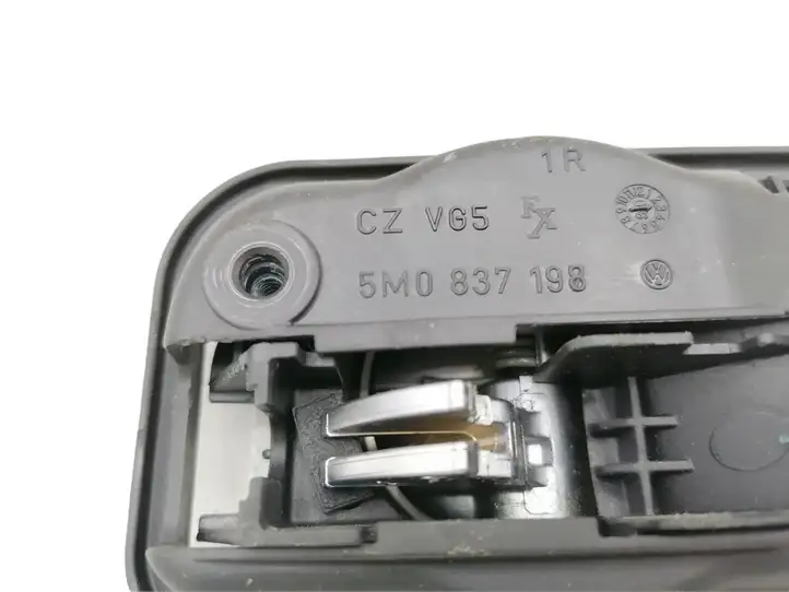 Volkswagen Golf Plus (2004 - 2008) 5M0837198 Внутренняя ручка задней двери — фото 3