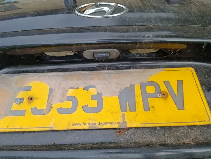 Hyundai Santa Fe (2000 - 2005) 9870026000 Крышка багажника — фото 6
