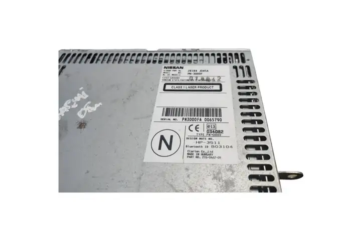 Nissan Qashqai (2006 - 2010) 28184JD45A Магнитола / мультимедийная система — фото 2