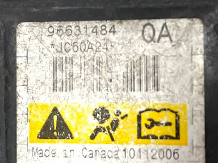Opel Antara (2006 - 2011) 96631484 Датчик удара SRS — фото 4