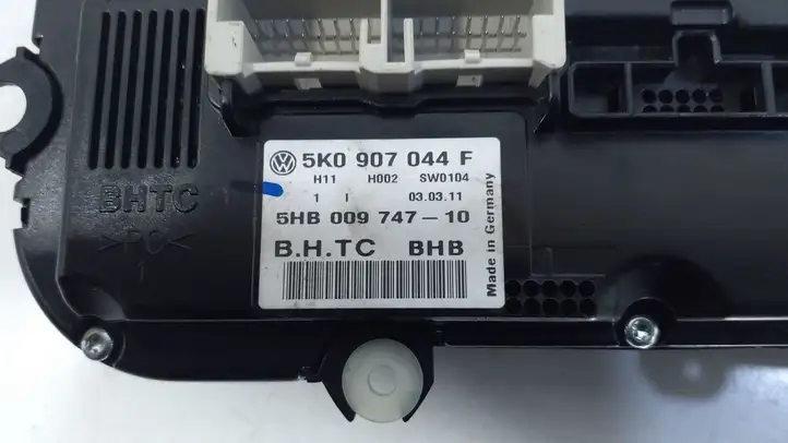 Volkswagen Sharan (2010 - 2015) 5K0907044F Блок управления климат-контролем — фото 5
