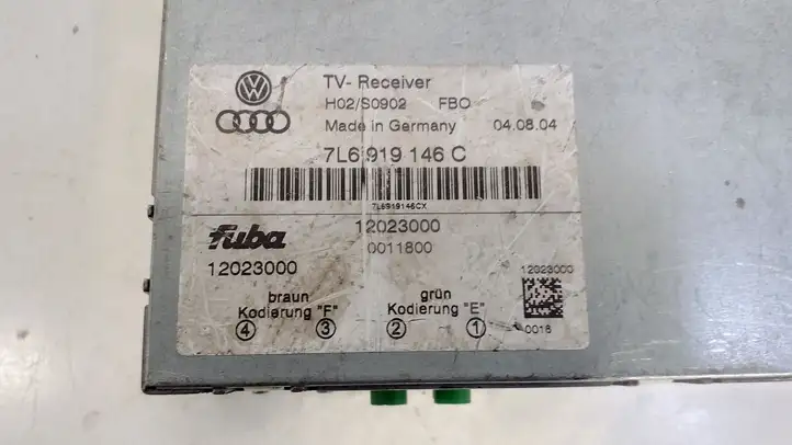 Volkswagen Touareg I (2002 - 2010) 7L6919146C Модуль управления видео — фото 5