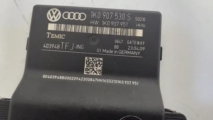 Skoda Superb B6 (3T) (2008 - 2015) 1K0907530S Модуль Gateway — фото 4