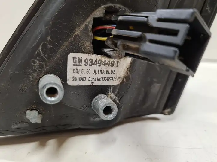 Opel Meriva A (2002 - 2006) 93494491 Боковое зеркало с электроприводом — фото 4