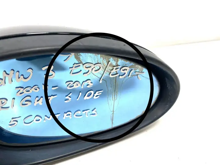 BMW 3 E90 E91 (2005 - 2012) 39126 Боковое зеркало с электроприводом — фото 4