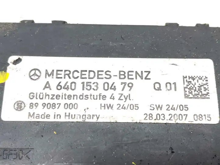 Mercedes-Benz A W169 (2004 - 2012) A6401530479 Реле накала свечей — фото 3