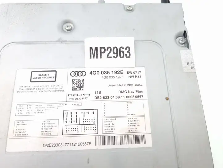 Audi A6 C7 (2011 - 2014) 4G0035192E Магнитола / мультимедийная система — фото 5