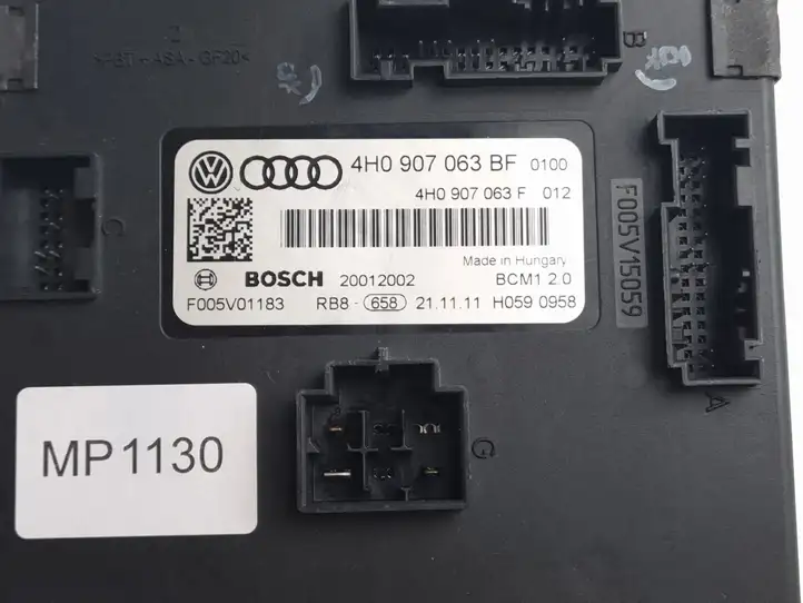 Audi A6 C7 (2011 - 2014) 4H0907063BF Модуль комфорта — фото 3
