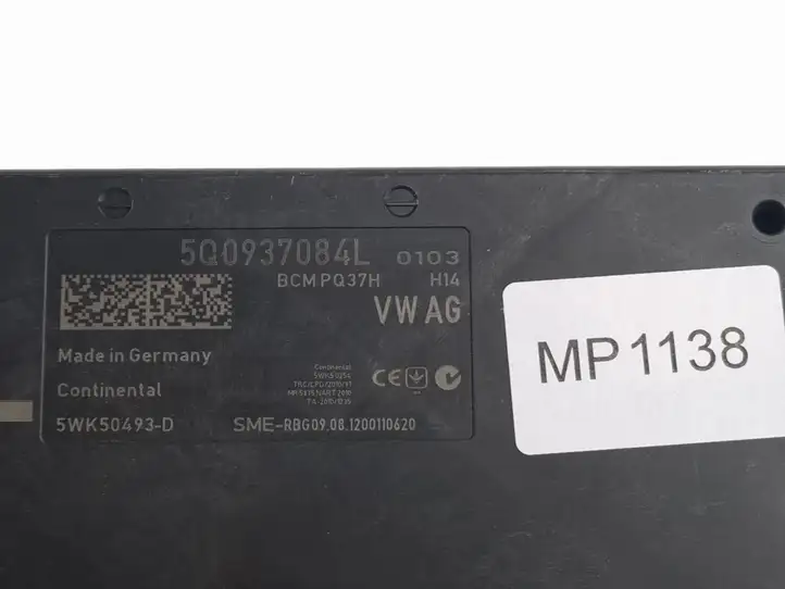 Volkswagen Golf VII (2013 - 2019) 5Q0937084L Модуль комфорта — фото 3