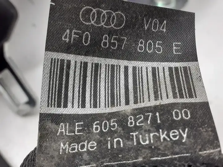 Audi A6 S6 C6 4F (2004 - 2008) 4F0857805E Задний ремень безопасности — фото 2