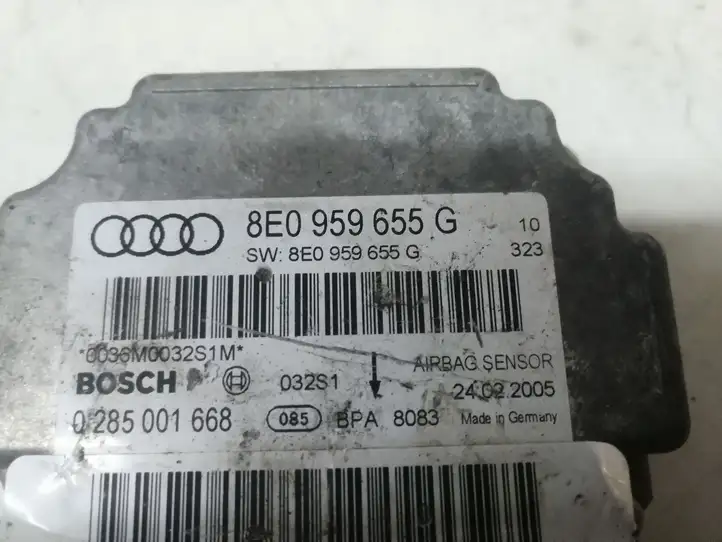 Audi A4 S4 B7 8E 8H (2004 - 2009) 8E0959655G Блок управления SRS — фото 2