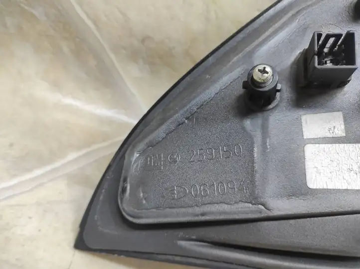 Opel Astra G (1998 - 2004) 259150 Боковое зеркало с электроприводом — фото 5