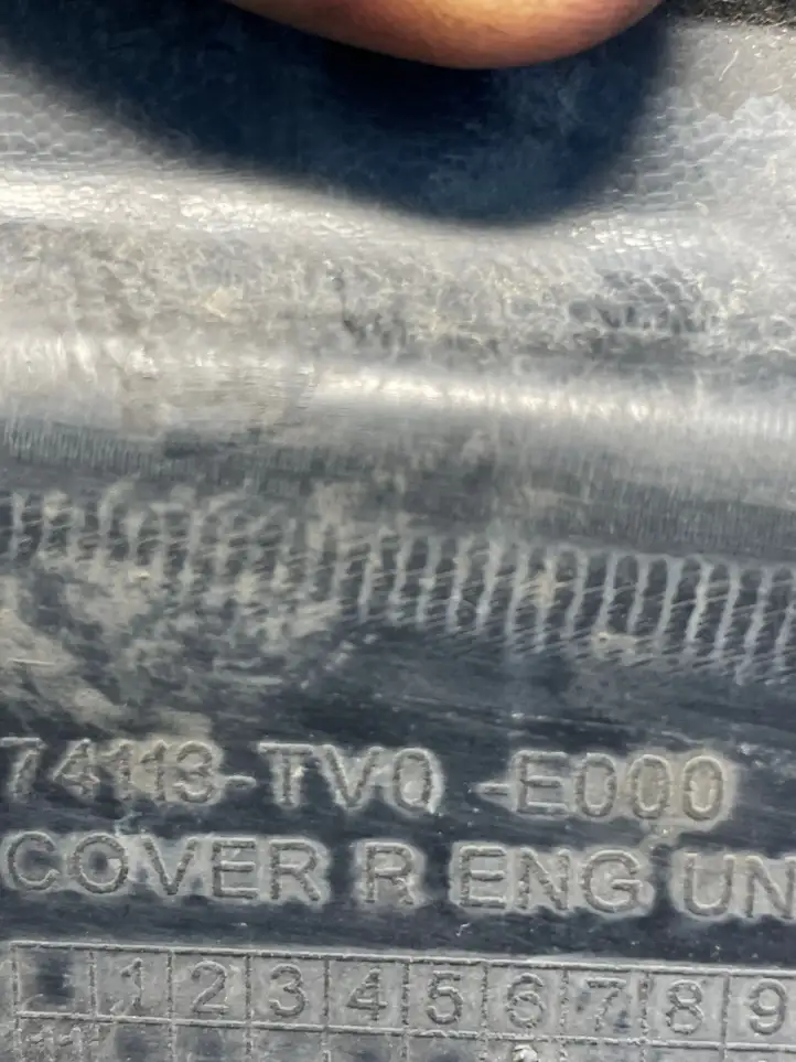 Honda Civic IX (2011 - 2017) 4113TV0E000 Защита двигателя — фото 2