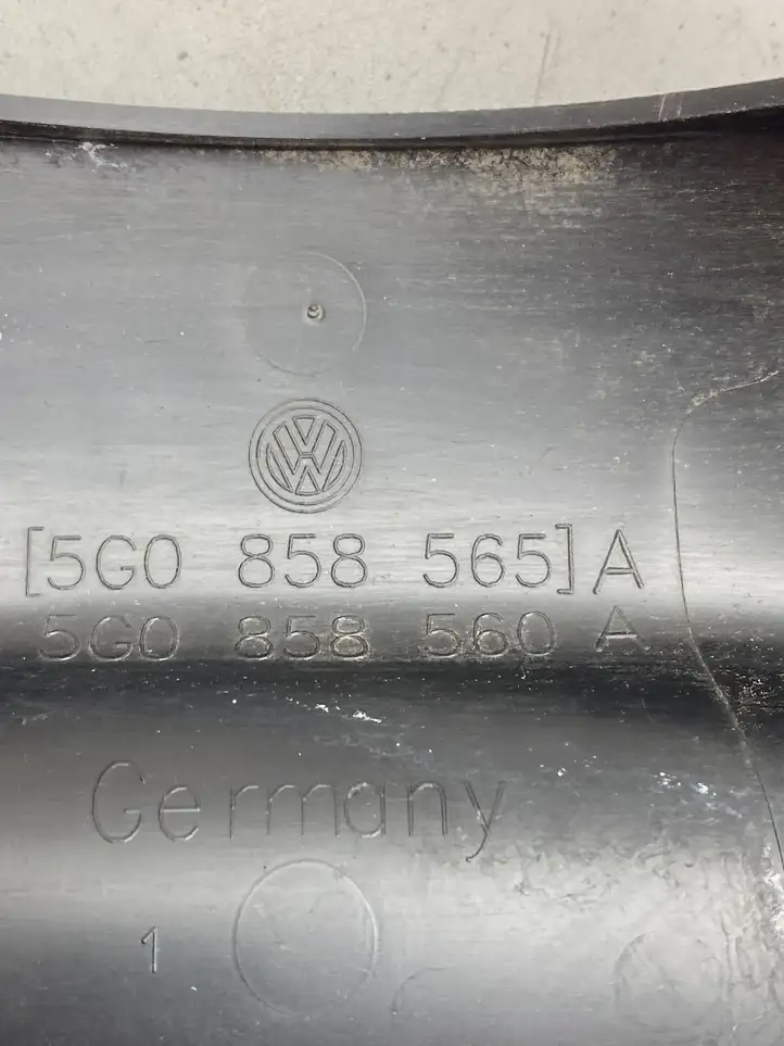 Volkswagen Golf VII (2013 - 2019) 5G0858565A Обшивка рулевой колонки — фото 3