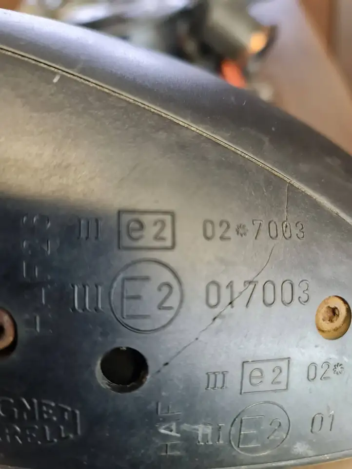 Peugeot 206 (1998 - 2012) E2027003 Боковое зеркало с электроприводом — фото 2