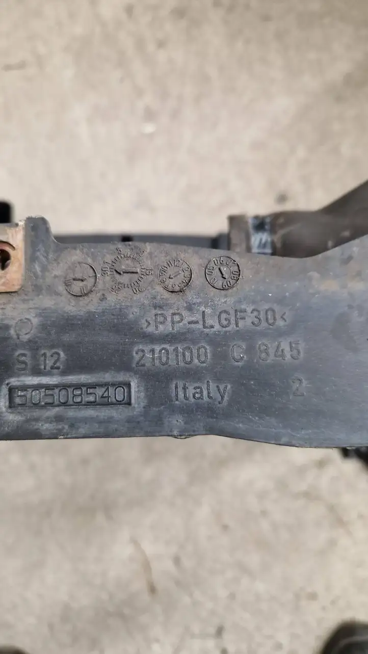 Fiat Punto (199) (2005 - 2018) 210100C845 Панель радиаторов двигателя — фото 2