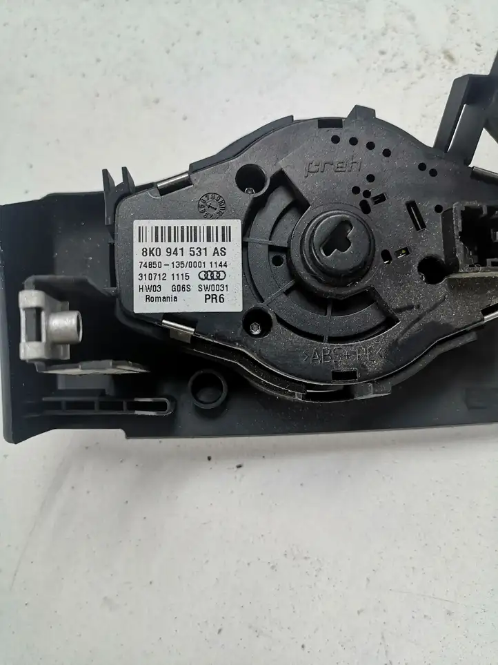 Audi A5 8T 8F (2011 - 2016) 8K0941531AS Включатель фонарей — фото 2