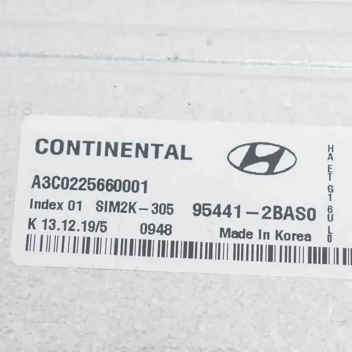 Hyundai Ioniq (2016 - ) 954412BAS0 Блок управления двигателем (ЭБУ) — фото 4