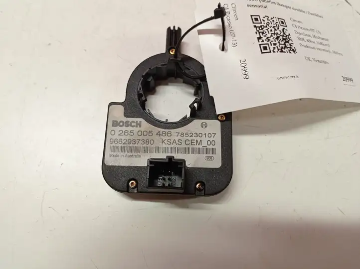 Citroen C4 I Picasso (2006 - 2013) 0265005486 Датчик угла поворота руля — фото 2