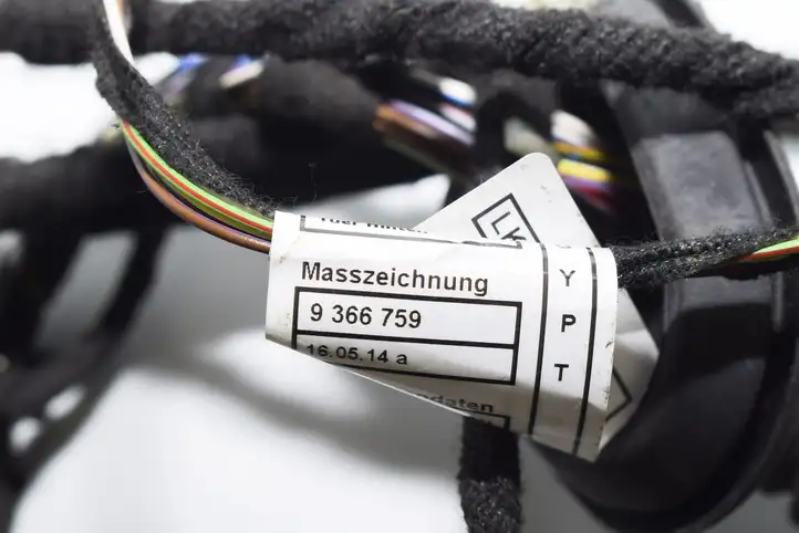 BMW 3 F30 F35 F31 (2012 - 2018) 9224365 Проводка задней двери — фото 7