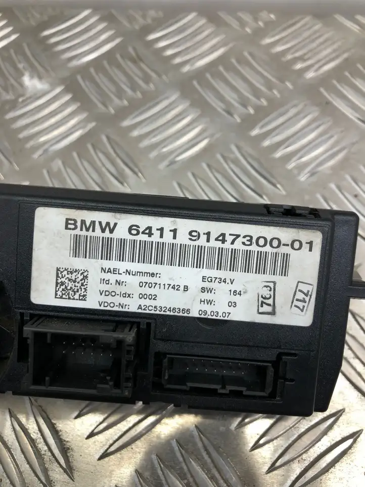 BMW 3 E92 E93 (2005 - 2014) 9147300 Блок управления климат-контролем — фото 2