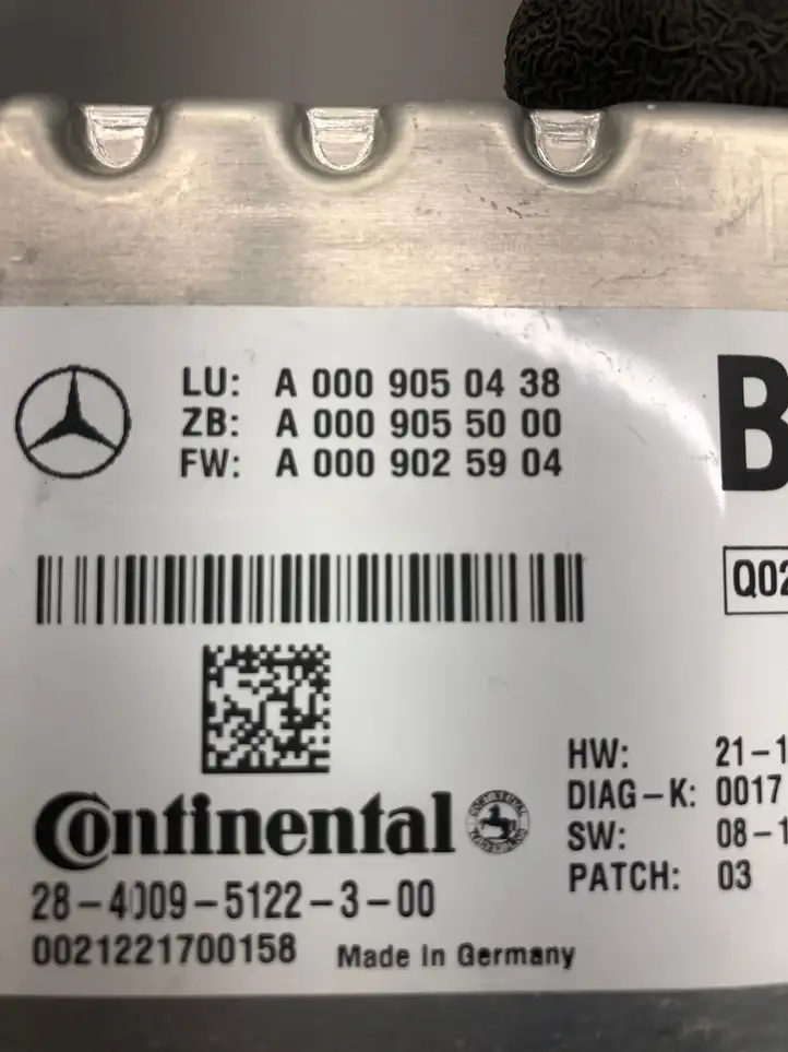 Mercedes-Benz C W204 (2007 - 2014) A0009025904 Камера в лобовом стекле — фото 2