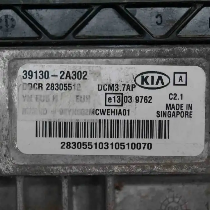 Kia Venga (2010 - 2014) 391302A302 Блок управления двигателем (ЭБУ) — фото 4