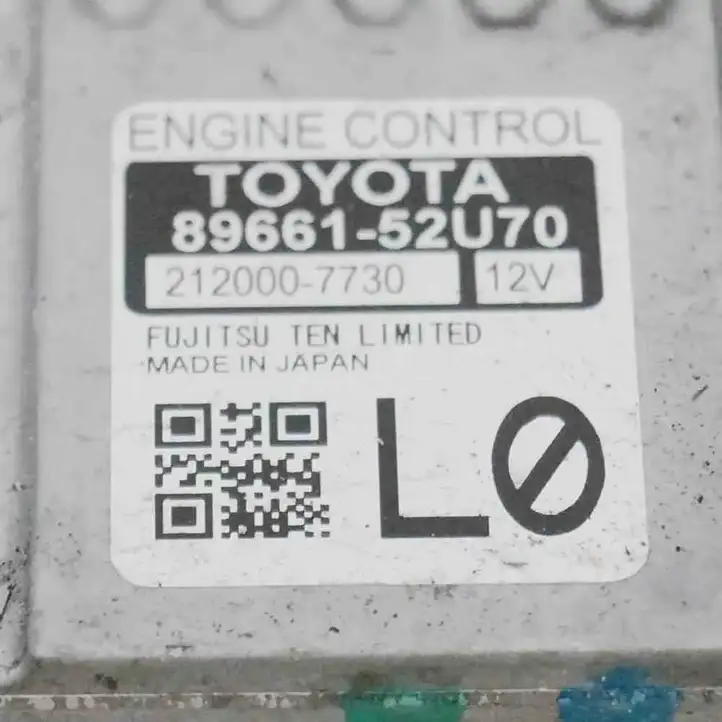 Toyota Verso (2012 - 2015) Блок управления двигателем (ЭБУ) — фото 2