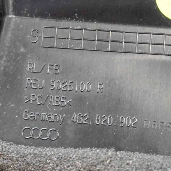 Audi A7 S7 4G (2010 - 2014) 4G2820902 Воздушная решетка панели — фото 5