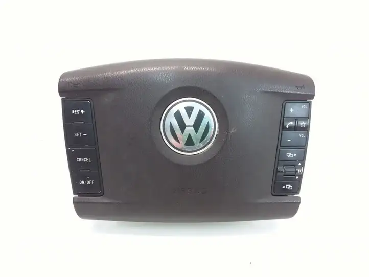 Volkswagen Touareg I (2002 - 2010) 7L6880201CT Подушка безопасности руля — фото 1