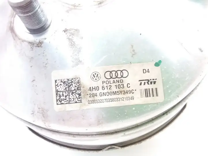 Audi A8 S8 D4 4H (2010 - 2014) 4H0612103C Вакуумный усилитель тормозов — фото 3