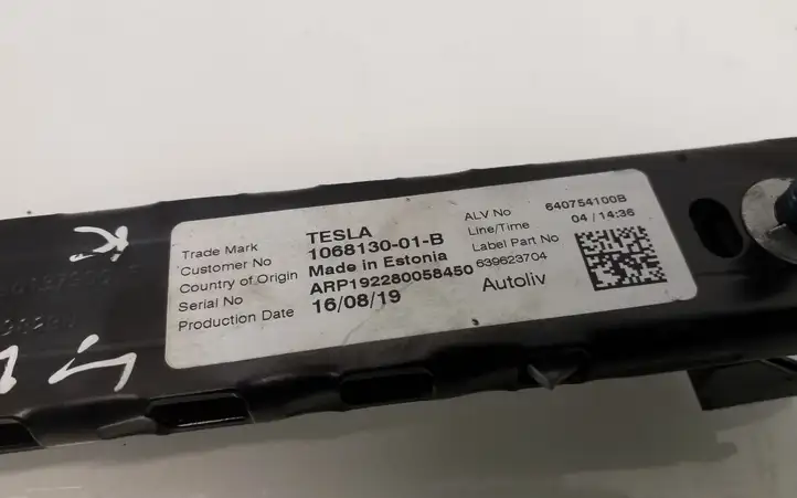 Tesla Model 3 (2017 - 2023) 106813001B Регулятор ремня безопасности — фото 4