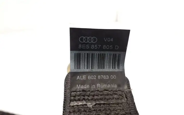 Audi A4 S4 B7 8E 8H (2004 - 2009) 8E5857805D Задний ремень безопасности — фото 4