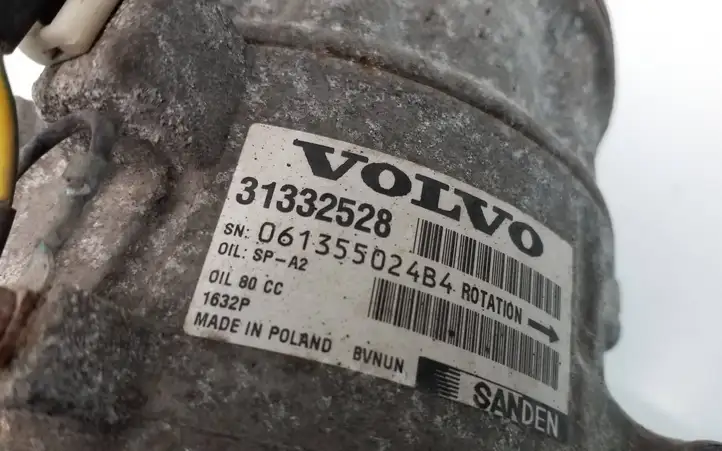 Volvo XC60 (2013 - 2017) 31332528 Компрессор (насос) кондиционера воздуха — фото 7