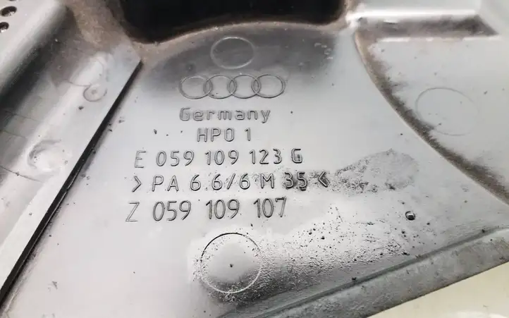 Audi A6 S6 C5 4B (1997 - 2001) 059109123G Защита ремня ГРМ — фото 5