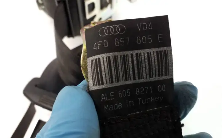 Audi A6 S6 C6 4F (2004 - 2008) 4F0857805E Задний ремень безопасности — фото 4