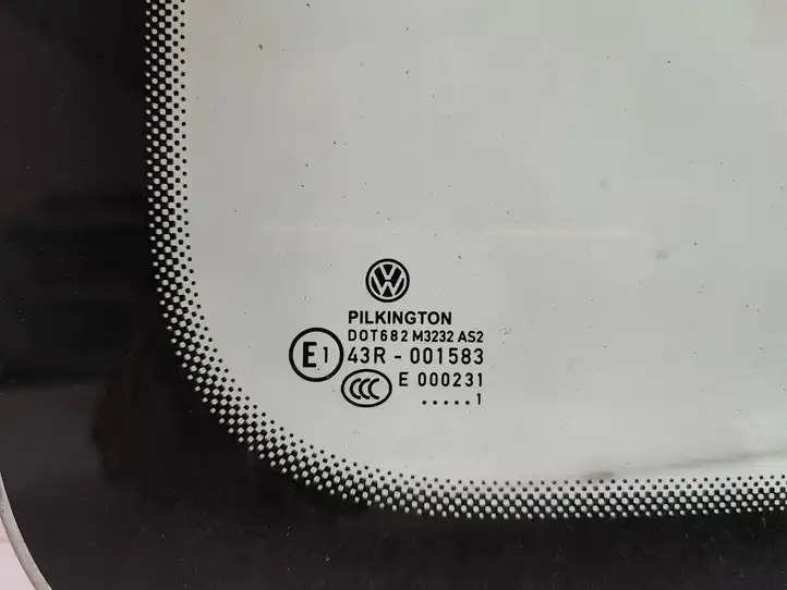 Volkswagen Caddy (2010 - 2015) 43R001583 Заднее боковое стекло — фото 4