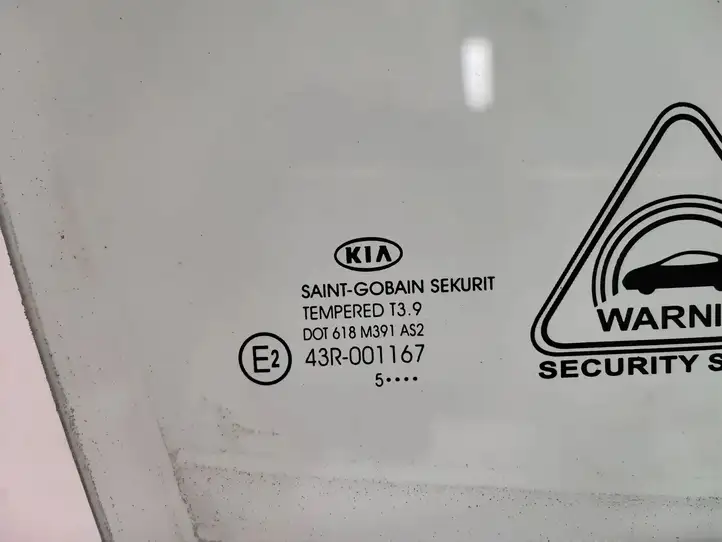 Kia Ceed (2015 - 2018) 43R001167 Стекло передней двери — фото 3