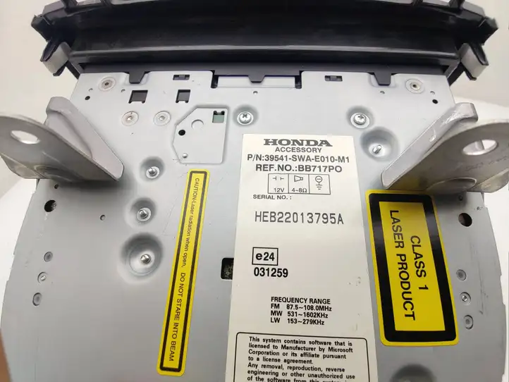 Honda CR-V (2006 - 2009) 39541SWAE010M1 Магнитола / мультимедийная система — фото 7