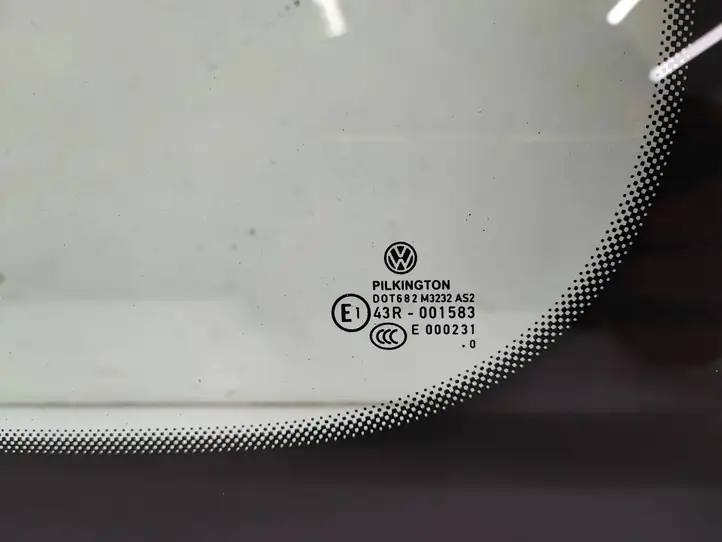 Volkswagen Caddy (2010 - 2015) 43R001583 Стекло раздвижной двери — фото 4
