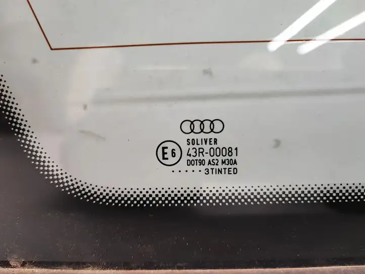Audi A4 S4 B6 8E 8H (2000 - 2006) Заднее боковое стекло — фото 4