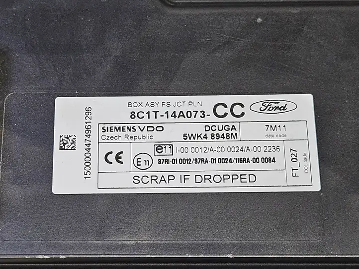 Ford Transit (2006 - 2013) 8C1T14A073CC Модуль комфорта — фото 3