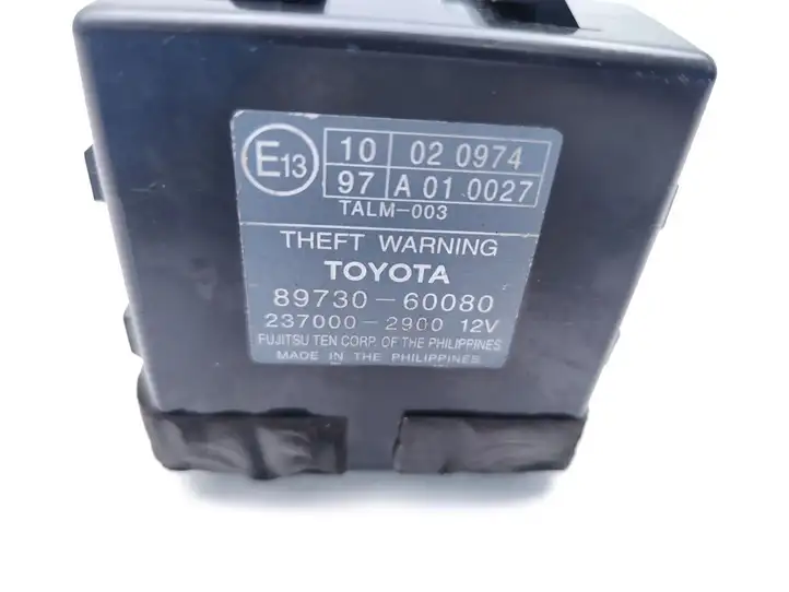 Toyota Land Cruiser (J120) (2002 - 2009) 89730-60080 Блок управления сигнализацией — фото 7
