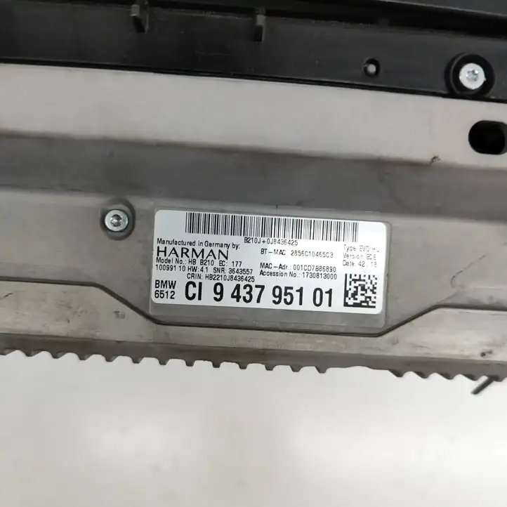 BMW 5 G30 G31 (2016 - ) 9437951 Магнитола / мультимедийная система — фото 7