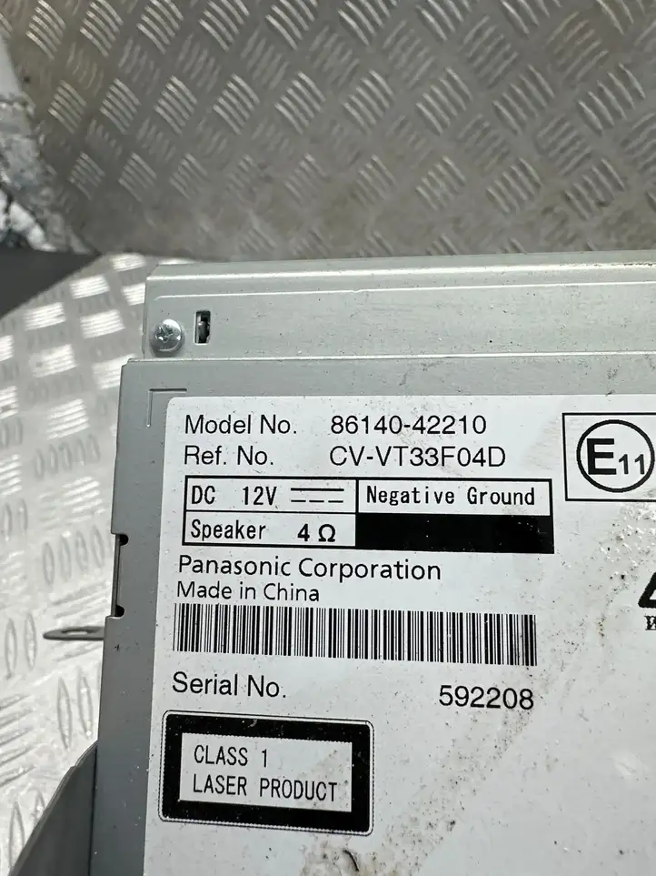 Toyota Avensis T270 (2015 - 2018) G914042210 Магнитола / мультимедийная система — фото 4
