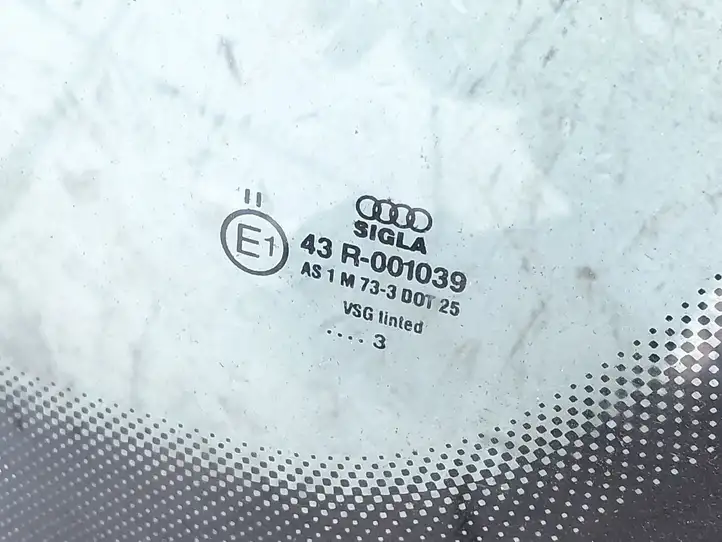 Audi A3/S3 8L (2000 - 2003) AS1 Переднее стекло — фото 2