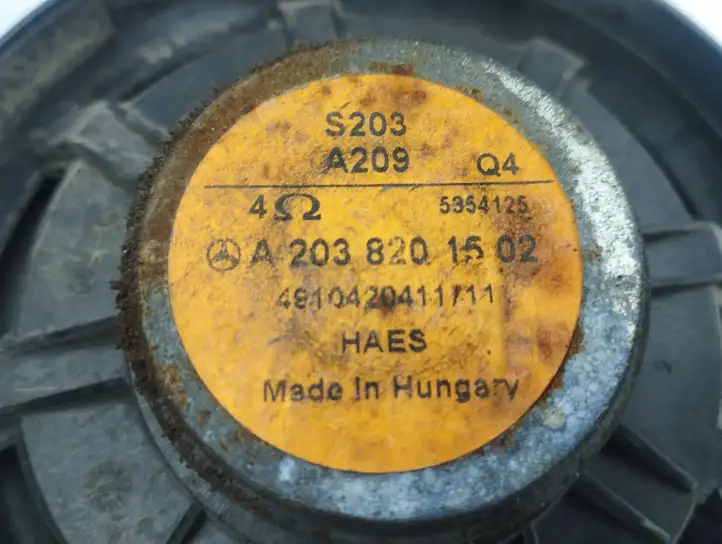 Mercedes-Benz C W203 (2000 - 2007) A2038201102 Комплект аудиосистемы — фото 10